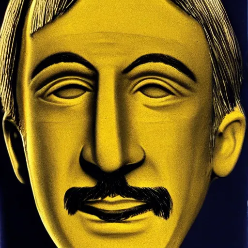 Image similar to sonny bono as the sun with a face photo