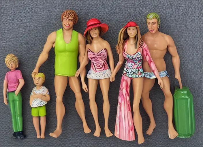 Image similar to Image on the store website, eBay, Full body, 80mm resin figure of People dressed in vacation attire