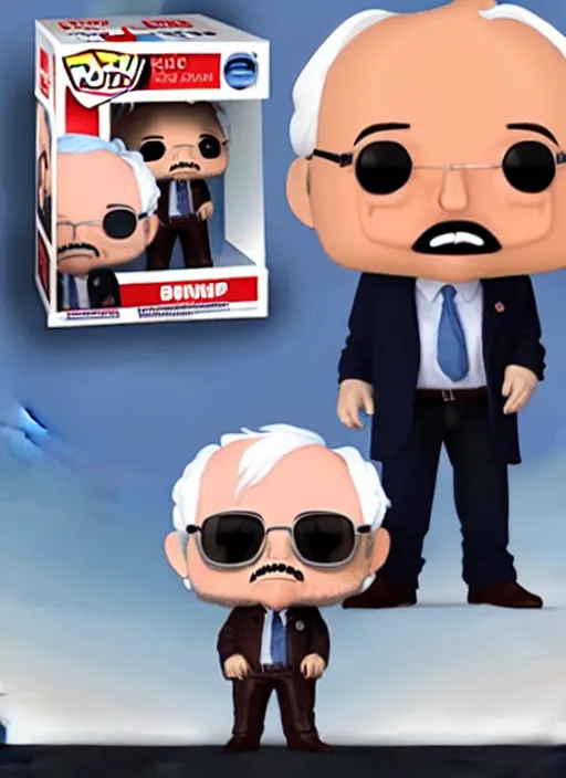 Image similar to bernie sanders funko pop