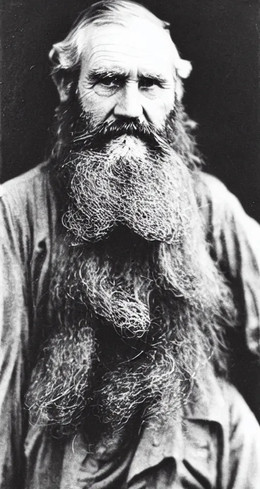 Prompt: a Diazotype photograph of a grizzled old sea captain