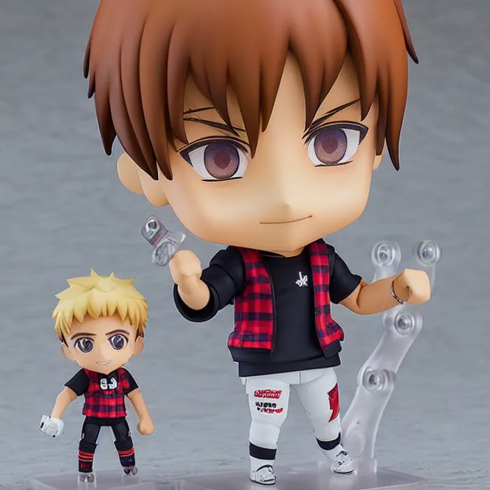 Image similar to jake paul, an anime nendoroid of jake paul, figurine, detailed product photo