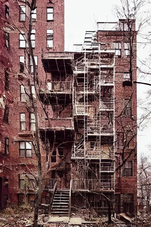 Prompt: (((((a ramshackle manhattan brick brownstone deep in the forest))))) by Kamil Murzyn!!!!!!!!!!!!!!!!!!!!!!!!!!!