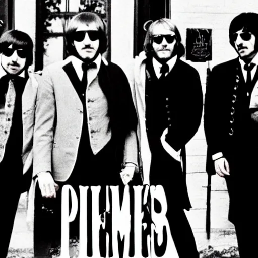 Prompt: Pimp C!!! in The Beatles,