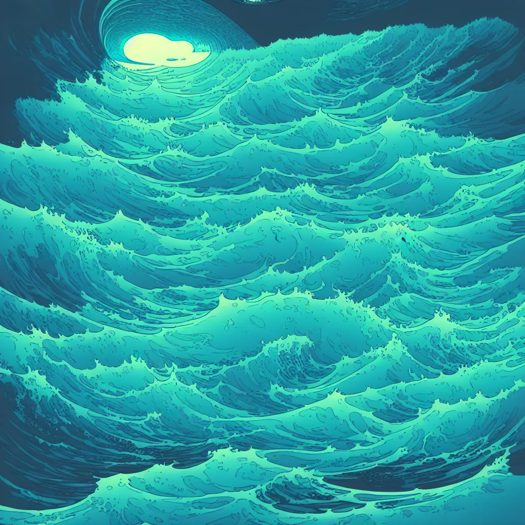 Image similar to ocean swells by kilian eng