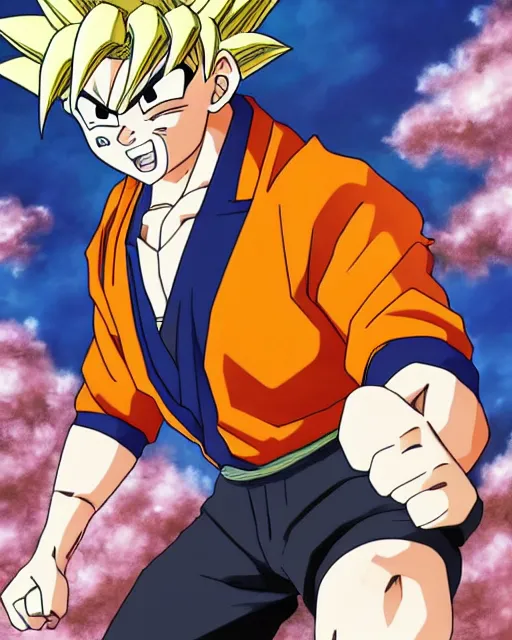 THE FUTURE SUPER SAIYAN - DRAGON BALL CUSTOM PORTRAIT