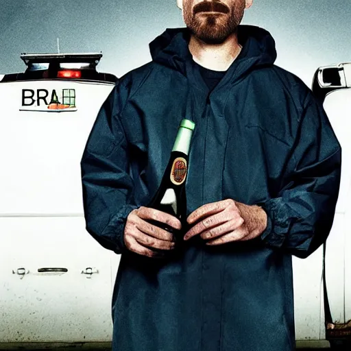 Prompt: among us crewmate in breaking bad