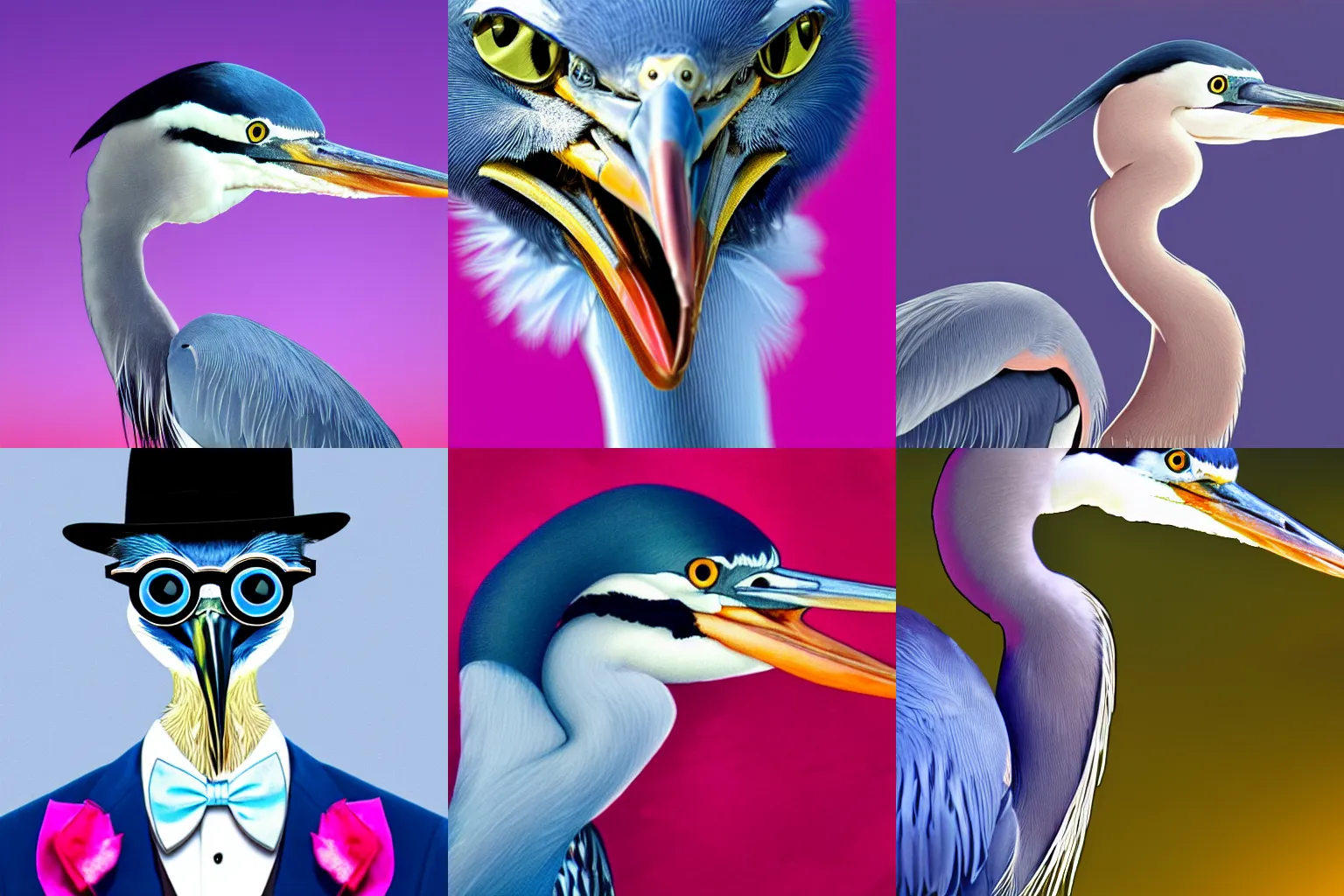 a-beautiful-portrait-of-a-blue-heron-in-a-tuxedo-stable-diffusion