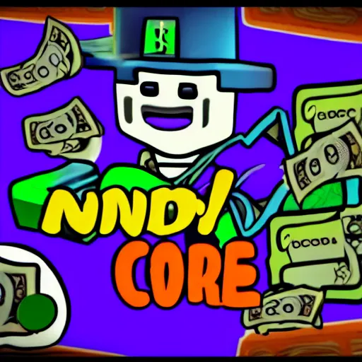 Image similar to funnycore funny funny funny i've been making roblox money