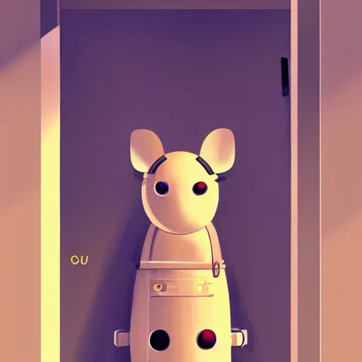 Image similar to Goro Fujita ilustration an elevator, painting by Goro Fujita, sharp focus, highly detailed, ArtStation