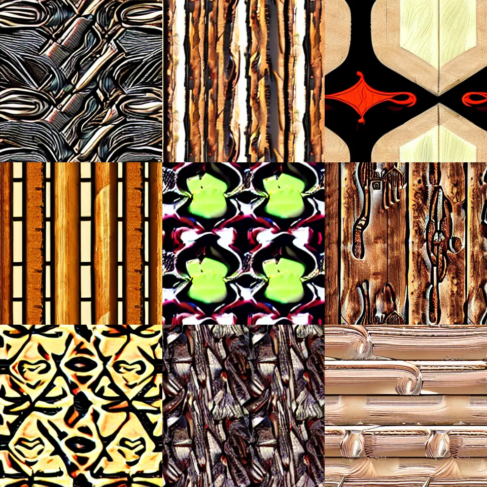 Image similar to seamless stylized cartoon wood bark texture 5 1 2 x 5 1 2