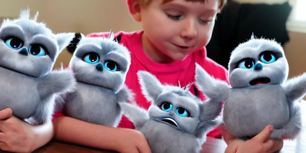 Image similar to gray - scott reaction diffusion of furbies