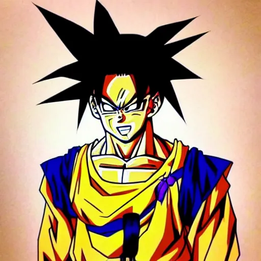 Image similar to denzel curry drawn in the style of dragon ball z, highly detailed, shading, bloom lighting