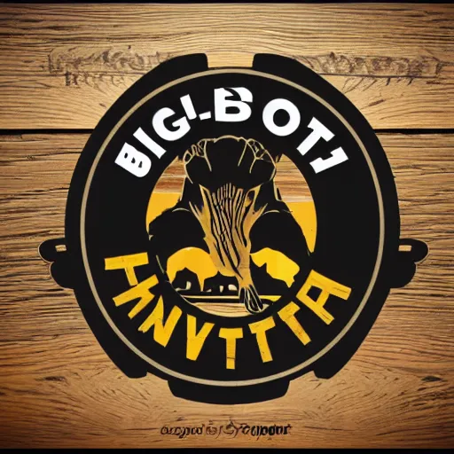 Image similar to Big-Foot-Hunter logo-design