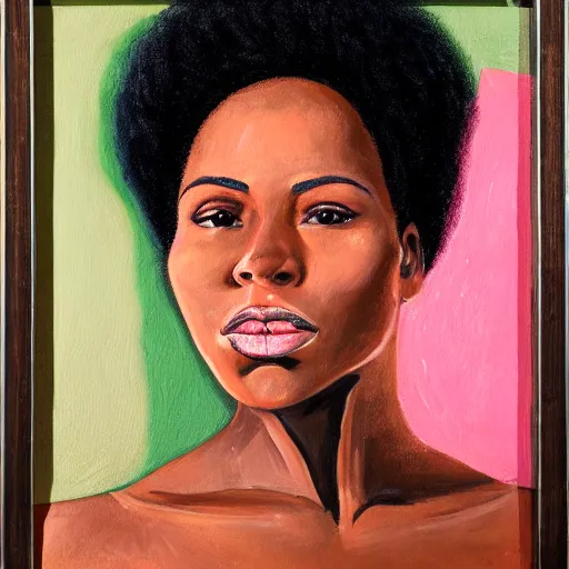 Image similar to portrait of a beautiful african-american woman