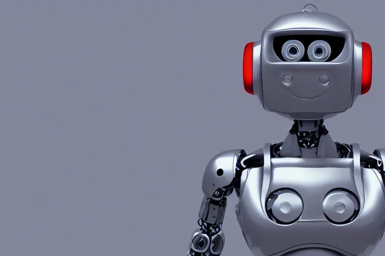 Image similar to a robot made of stop signs, blender render, photograph, mist, 8 k,