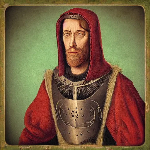 Prompt: “ king waldo, epic medieval portrait ”