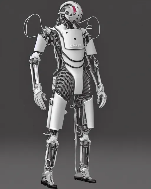 Prompt: CAD design of a photorealistic exoskeleton suit modeled after industrial hydraulic machinery with prominent ceramic hex tile armor plates, solidworks, catia, autodesk inventor, unreal engine, exoskeleton cad design inspired by Masamune Shirow and Tsutomu Nihei, product showcase, octane render 8k