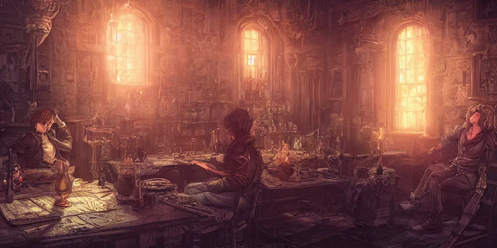 Image similar to let us not seek to satisfy our thirst for freedom by drinking from the cup of bitterness and hatred. ultrafine highly detailed hyper colorful illustration, sharp focus, octopath traveler, final fantasy, unreal engine highly rendered, global illumination, radiant light, intricate and detailed environment