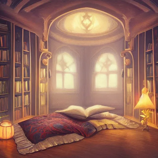 Fantasy Interior of a Medieval Bedroom with Traditional Decorations and a  Cozy Fireplace . Stock Illustration - Illustration of shield, fairy:  207055818