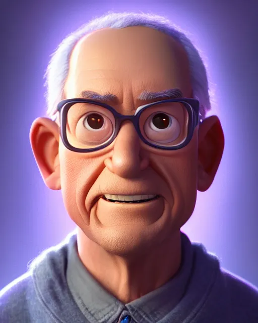 Image similar to disney pixar portrait 8 k photo of chester burnett : : by weta, greg rutkowski, wlop, ilya kuvshinov, rossdraws, artgerm, annie leibovitz, rave, unreal engine, alphonse mucha : :