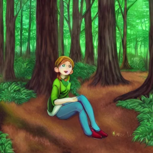 Image similar to saria in forest