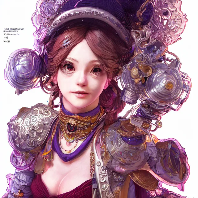 Prompt: the portrait of neutral good colorful female cleric bard as absurdly beautiful, gorgeous, elegant, young gravure idol, an ultrafine hyperdetailed illustration by kim jung gi, intricate linework, super sharp focus, bright colors, octopath traveler, final fantasy, unreal engine 5 highly rendered, global illumination, radiant light, detailed and intricate environment