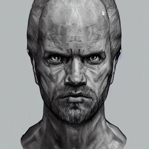 Image similar to a concept art of a magna carta character on a semi realistic render by Hyung-tae Kim