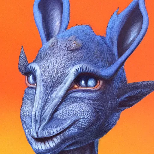 Prompt: a dik dik monster, digital art, fantasy, magic, trending on artstation, ultra detailed, professional illustration by Basil Gogos