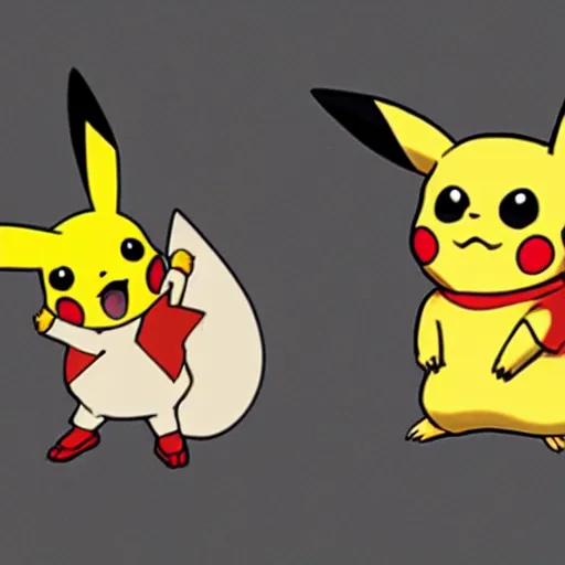 Prompt: Pikachu ~~
