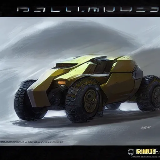 Image similar to concept art prometheus halo vehicles