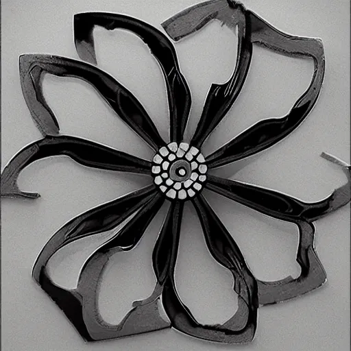Image similar to mechanical flower