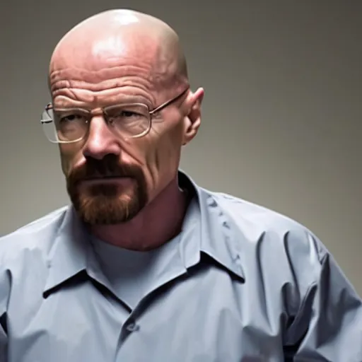 Image similar to walter white in exercise video