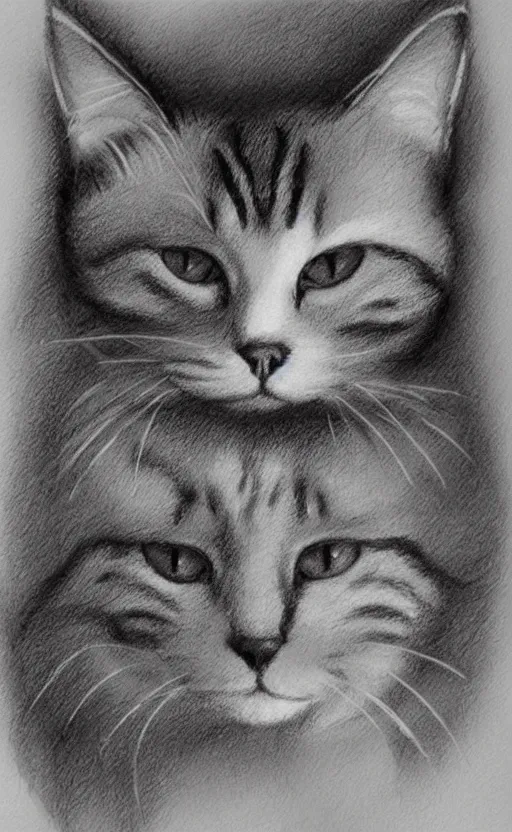 Image similar to sketch of a cat