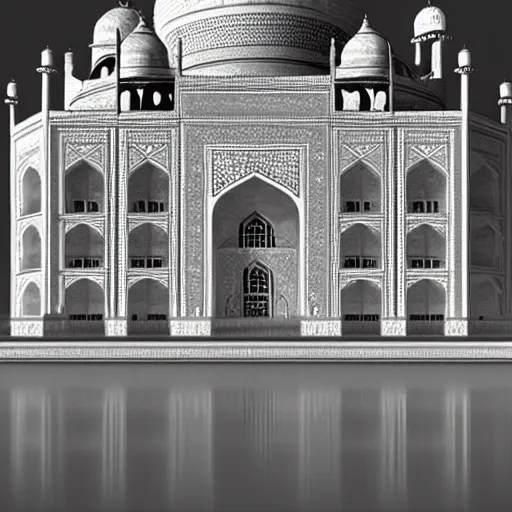 Image similar to the taj mahal made ot of cheese, 8k photorealism, extremly detailed, trending on artstation