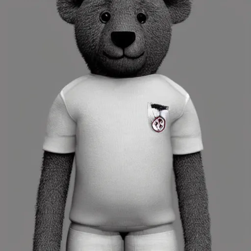 Prompt: Teddy, from TED (2012), on a white background, hyperdetailed, artstation, cgsociety, 8k