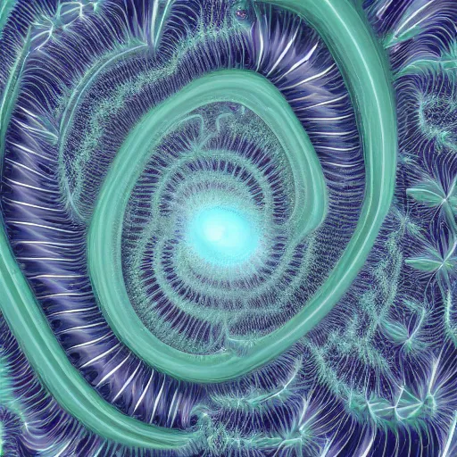 Image similar to modern living in fractal space