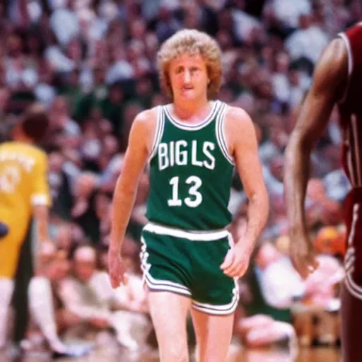 Image similar to larry bird nenderoid