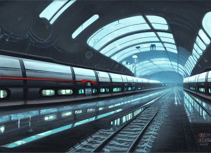 Futuristic Train Background Pack