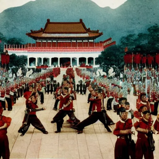 Image similar to Chinese invasion of America movie still
