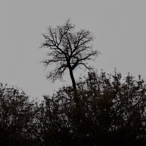 Image similar to moon on a tree