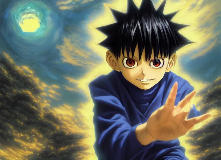 Prompt: highly detailed portrait of yugi moto, in zatch bell!, stephen bliss, 8 k, unreal engine, fantasy art by greg rutkowski, loish, rhads, ferdinand knab, makoto shinkai and lois van baarle, ilya kuvshinov, rossdraws, tom bagshaw, global illumination, radiant light, detailed and intricate environment