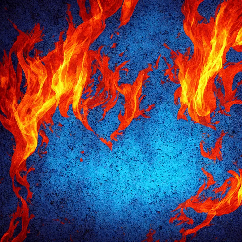 Image similar to flame texture, blue, 4k