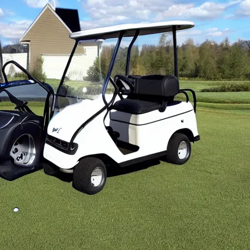 Image similar to scene of golf cart accident