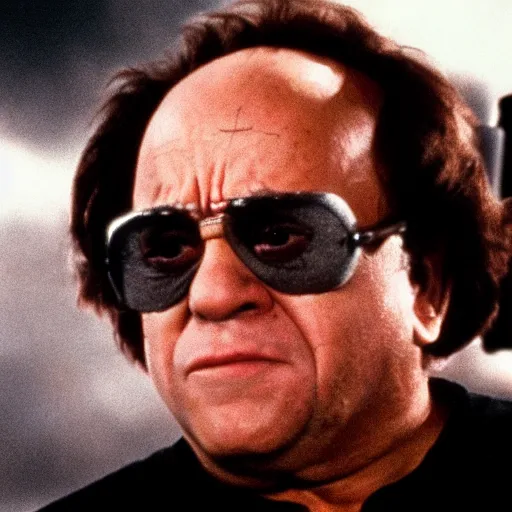 Image similar to Danny Devito is the terminator, detailed, 4k