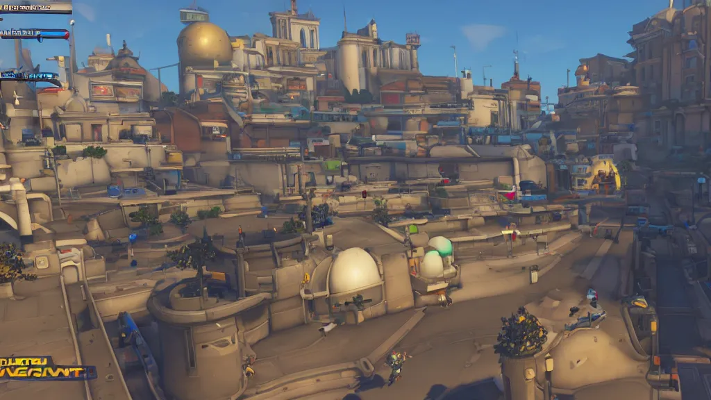 Image similar to Screenshot from Overwatch, in Marseille