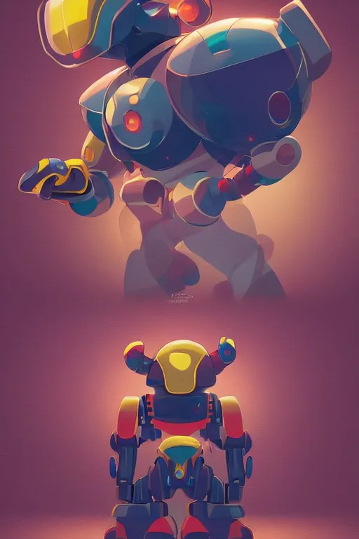 Image similar to metabots medabots medarotto medarot robot minimalist comics helmet mask neon cybereye, behance hd by jesper ejsing, by rhads, makoto shinkai and lois van baarle, ilya kuvshinov, rossdraws global illumination ray tracing hdr radiating a glowing aura