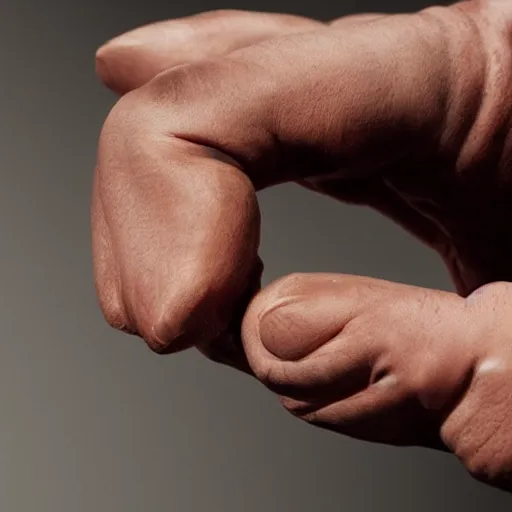 Image similar to photorealistic hands!!!!!, 4 k photorealism, by koryeba, andor kollar, pablo perdomo, serge minhulin, and anatomy for sculptors, trending on unsplash, 4 k quality, intricately defined, complexly detailed