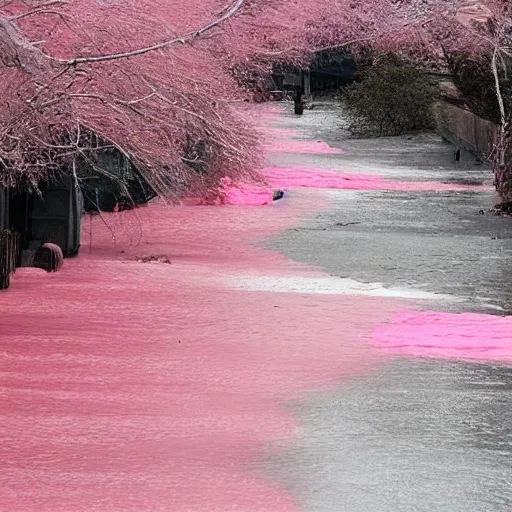 Image similar to pink flood