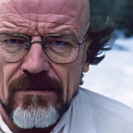 Image similar to A still of Walter White in The Shining (1980)