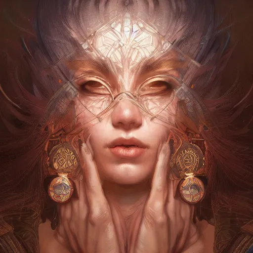 Image similar to perfectly - centered - portrait of a mage, intricate, highly detailed, digital painting, artstation, concept art, smooth, sharp focus, illustration, unreal engine 5, 8 k, art by artgerm and greg rutkowski and alphonse mucha